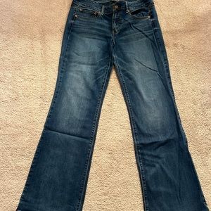 American Eagle size 12 long super stretch favorite boyfriend jeans